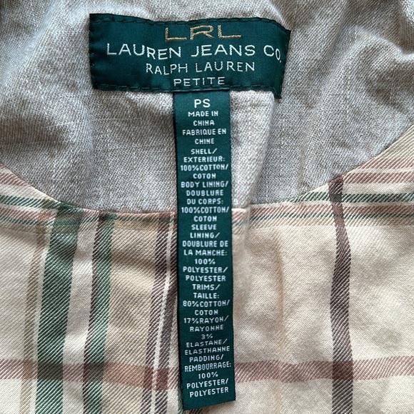 Lauren Jeans Co. Quilted Field Jacket size Small Petite - Picture 4 of 6